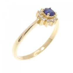 Nhẫn Sapphire K18YG - Hàng hiệu Chính hãng