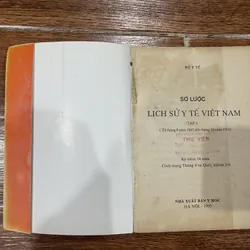 Sơ Lược Lịch Sử Y Tế Việt Nam tập 1  (8) 740380