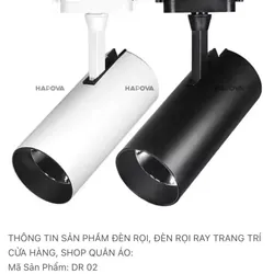 Combo 3 Đèn rọi ray và 1 Thanh ray 1 mét Công suất 20W, 30W  604291