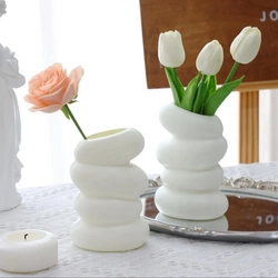 Bình hoa xoắn ốc dùng để trang trí nhà bếp, phòng khách, phòng ngủ