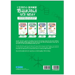 15 Phút Luyện Kanji Mỗi Ngày - Vol 2 - Trường Nhật ngữ Quốc tế KCP 58590