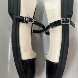 Giày búp bê nữ da bóng đế 3cm còn new chưa qua sử dụng size 38 796867