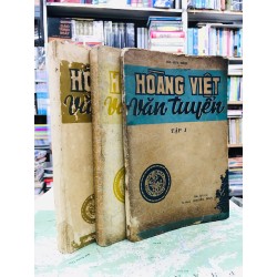 Hoàng Việt văn tuyển - Bùi Huy Bích ( trọn bộ 3 tập )