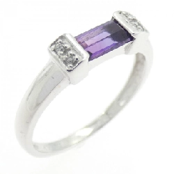 Nhẫn Amethyst K18WG