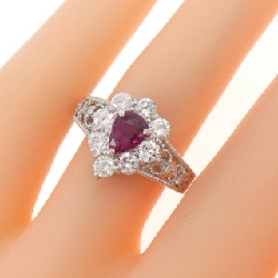 Nhẫn Ruby PT900 0.63CT 673633