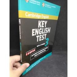 Key English test with answers 3 mới 90% HCM1303