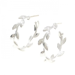 Bông tai hình lá ô liu Tiffany - Hàng hiệu Authentic 847340