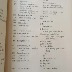 DANH TỪ KHOA HỌC (TẬP I) DANH TỪ TOÁN HỌC 749466