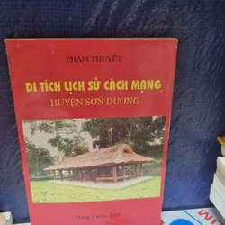 Sách di tích lịch sử cách mạng huyện Sơn Dương 301743