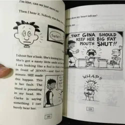 Truyện đen trắng - big nate 8 cuốn tặng kèm file nghe 946662