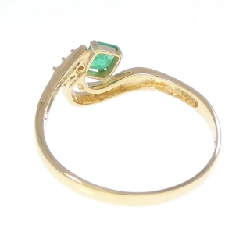 Nhẫn Emerald K18YG - Hàng hiệu Authentic 850640