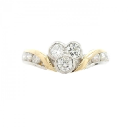 Nhẫn kim cương PT900/K18YG 0.53CT - Hàng hiệu Authentic 851778