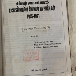 Bí ẩn diệt vong của Liên Xô - Lịch sử những âm mưu và phản bội 1945 - 1991 (tập 1 + 2) 277962