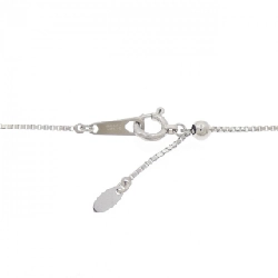 Dây chuyền kim cương PT900/PT850 hình lá 0.50CT - Hàng hiệu chính hãng 858707