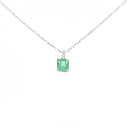 PT/PT950 Dây chuyền Ngọc lục bảo 0.30CT - Hàng hiệu Chính hãng