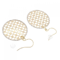 K18YG/K18WG Bông tai - Hàng hiệu Authentic 871839