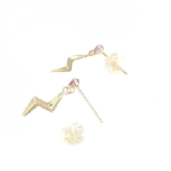 K18YG Garnet Bông tai - Hàng hiệu Chính hãng 864473