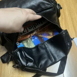 Balo nữ 26*35*12 da thật 2hand 961334