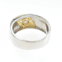 Nhẫn kim cương K18YG/PT900 0.439CT - Hàng hiệu Authentic 849150