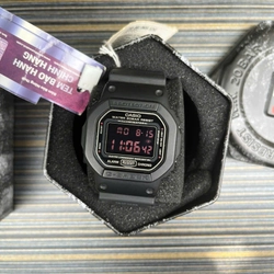 Đồng hồ điện tử nam dây nhựa G-SHOCK DW-5600MS-1DR Đen 532242