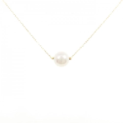 K18YG Dây chuyền ngọc trai Akoya 8.4mm - Hàng hiệu Chính hãng