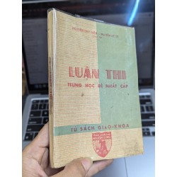 LUẬN THI TRUNG HỌC ĐỆ NHẤT CẤP - NGUYỄN DUY DIỄN & NGUYỄN SỸ TẾ 191553