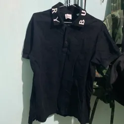 Áo Polo Burberry Size L màu đen  714039