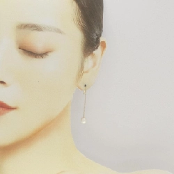 Bông tai chuỗi ngọc trai Tiffany 8.3mm - Hàng hiệu Authentic 847656