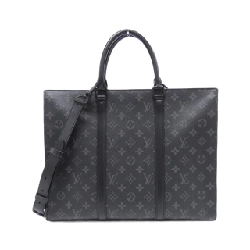 Túi xách Louis Vuitton Monogram Eclipse Sac Plat Horizontal Zip M45265 - Hàng hiệu Chính hãng