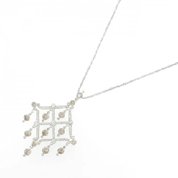 Dây chuyền kim cương K18WG 1.20CT - Hàng hiệu Chính hãng 864377