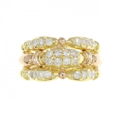 Nhẫn kim cương K18YG 0.50CT 669379