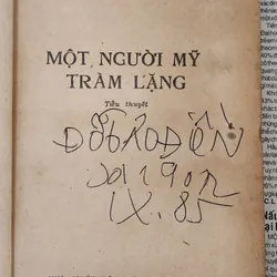 Tiểu thuyết MỘT NGƯỜI MỸ TRẦM LẶNG - Tác giả: Graham Greene 705529