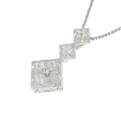 Dây chuyền kim cương K18WG 0.30CT - Hàng hiệu Chính hãng 863202