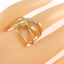 Nhẫn kim cương K18YG 0.25CT - Hàng hiệu Authentic 848188