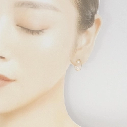 K18YG Bông tai ngọc trai Akoya - Hàng hiệu Authentic 871430