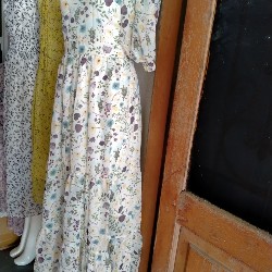 Đầm voan hoa nhí 8176