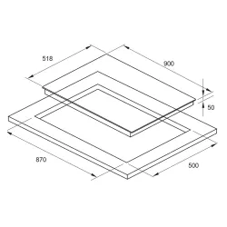 Bếp từ 3IF-ZONE96C4S 573563