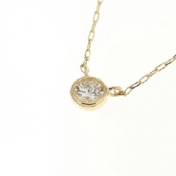 Dây chuyền kim cương K18YG 0.10CT - Hàng hiệu Chính hãng 862468