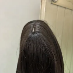 Tóc giả màu đen trà mới 100% 1009109