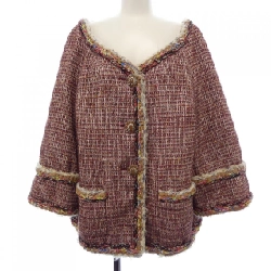 Áo khoác không cổ CHANEL P50724V37675