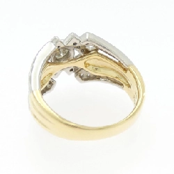 Nhẫn kim cương K18YG/PT900 0.70CT - Hàng hiệu Authentic 852837