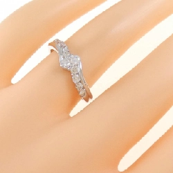 Nhẫn kim cương K18WG 0.50CT 667749