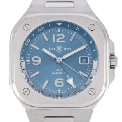 Bell & Ross BR05 GMT Xanh Trời BR05G-PB-ST/SST SS Tự Động - Hàng hiệu Chính Hãng