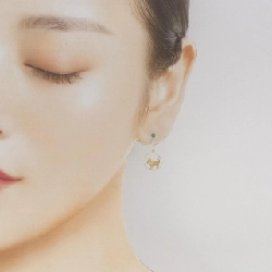 K18YG Bông tai - Hàng hiệu Chính hãng 864223