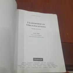 Gary Yukl - LEADERSHIP IN ORGANIZATIONS 603507