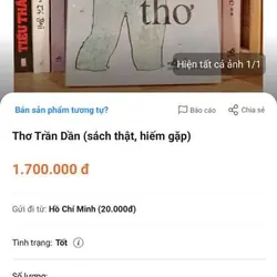 Thơ Trần Dần - Nhã Nam phát hành đầu 2007 (cuốn sách được truy tìm vì có câu chuyện, hiếm) 589361