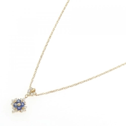 K18YG Sapphire Necklace 0.68CT - Hàng hiệu Authentic 857986