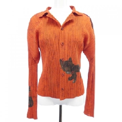 Pleats Please 1998 Nghệ Thuật Dân Gian Hàn Quốc PP83-JK724 Áo Sơ Mi - Hàng hiệu Chính Hãng