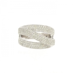 Nhẫn kim cương K18WG 0.68CT 672571