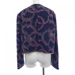 【Khuyến mãi】Áo khoác không cổ CHANEL 643029